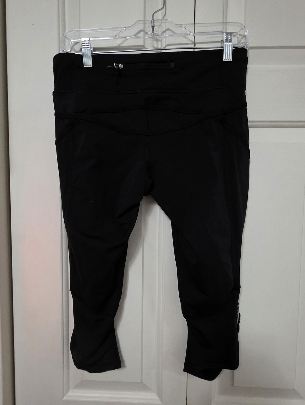 Lululemon Pace Crop leggings Black Size 8 - Picture 2 of 10
